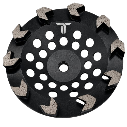Arrow Seg Cup Wheel Threaded
