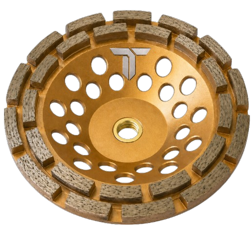 Double Row Cup Wheel Threaded