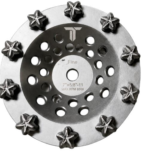 Star-Seg Cup Wheel Threaded