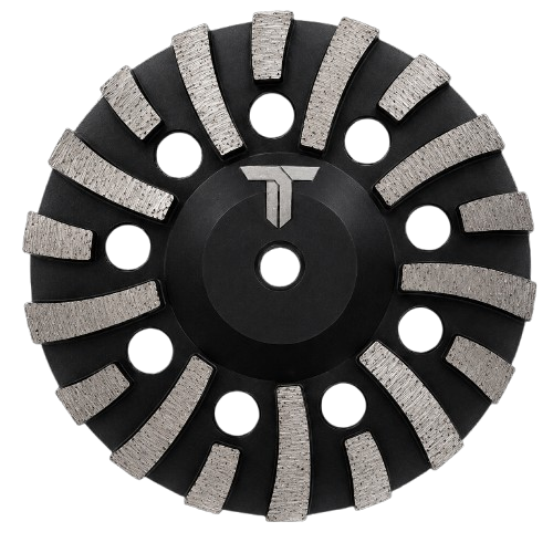 Fan-Seg Cup Wheel Threaded