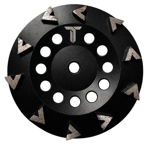 Mini Arrow Seg Cup Wheel Threaded