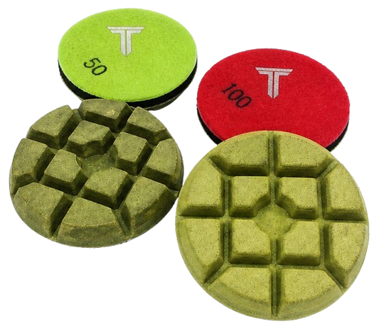 3" Resin Polishing Pads for Concrete