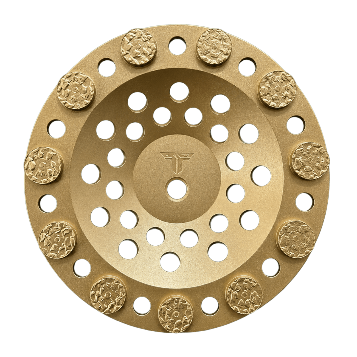 Split PCD Cup Wheel with Round Seg Threaded