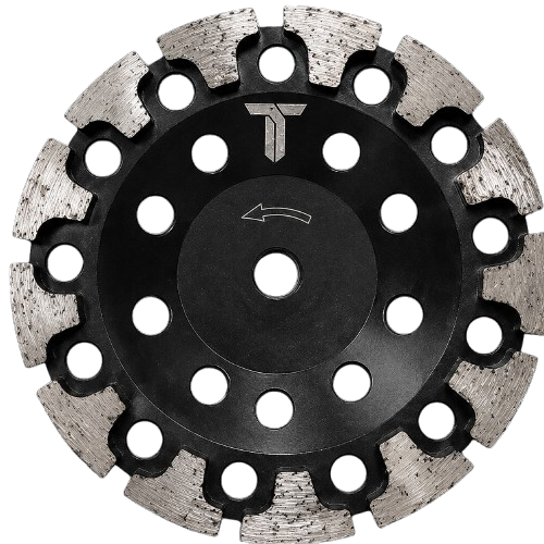T Seg Cup Wheel Threaded